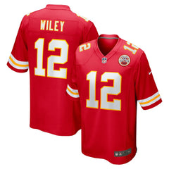 Kansas City Chiefs Nike Jared Wiley Game Jersey
