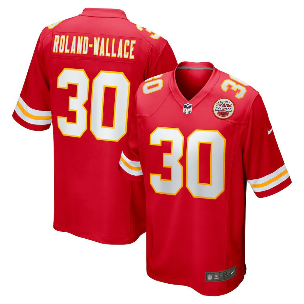 Kansas City Chiefs Nike Chris Roland-Wallace Game Jersey