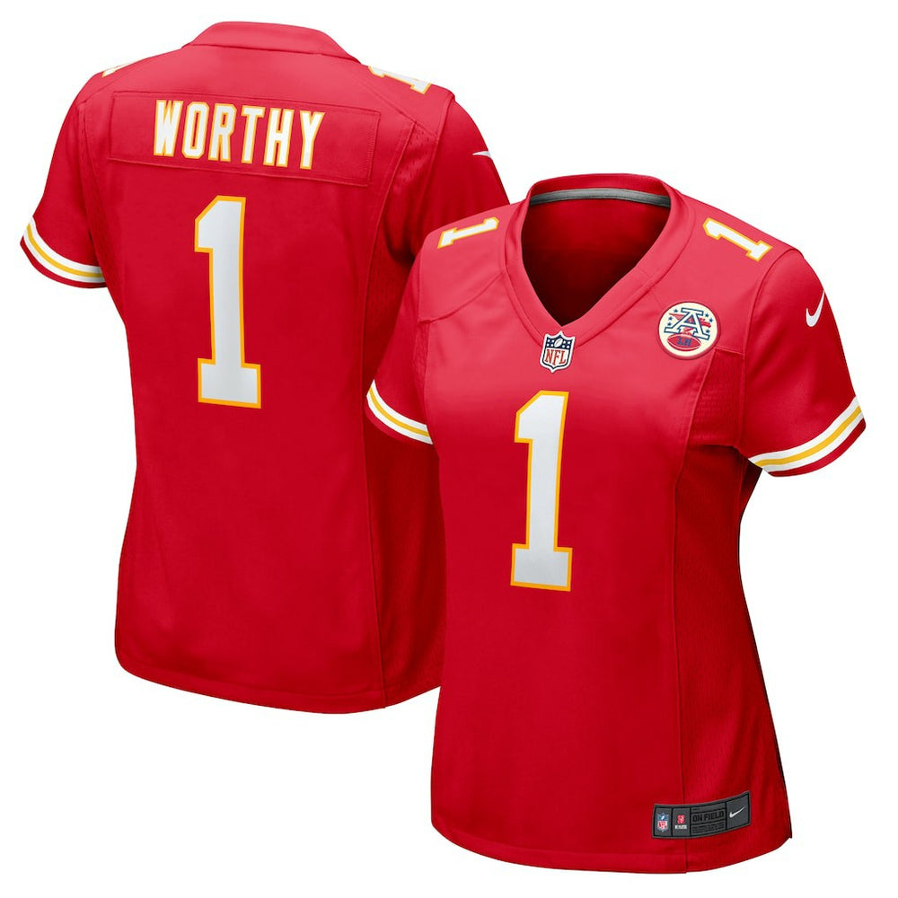 Kansas City Chiefs Nike Xavier Worthy Women's Game Jersey