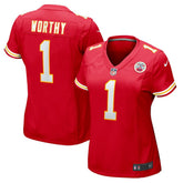 Kansas City Chiefs Nike Xavier Worthy Women's Game Jersey