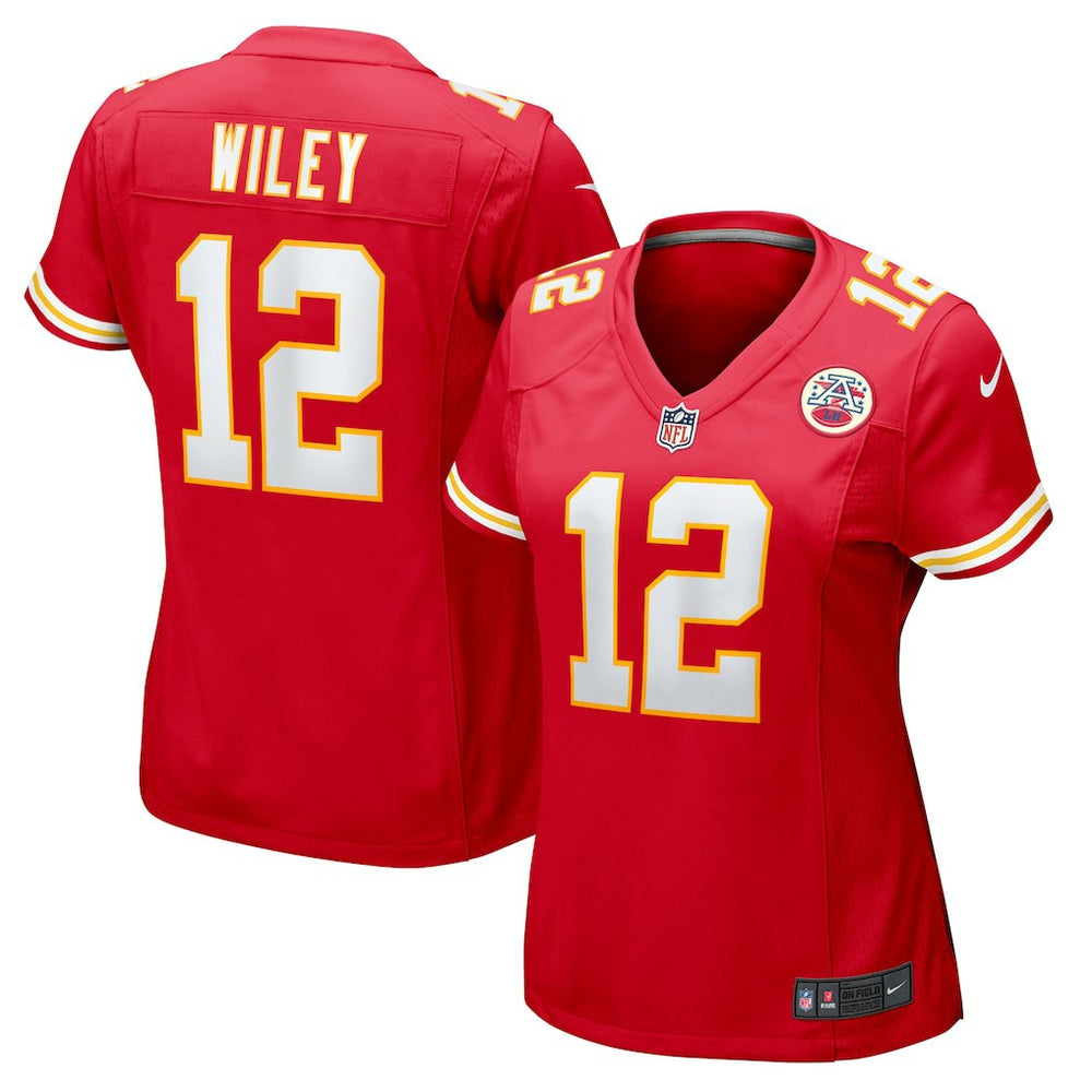 Kansas City Chiefs Nike Jared Wiley Women's Game Jersey