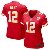 Kansas City Chiefs Nike Jared Wiley Women's Game Jersey