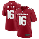 Arizona Cardinals Nike Max Melton Team Game Jersey