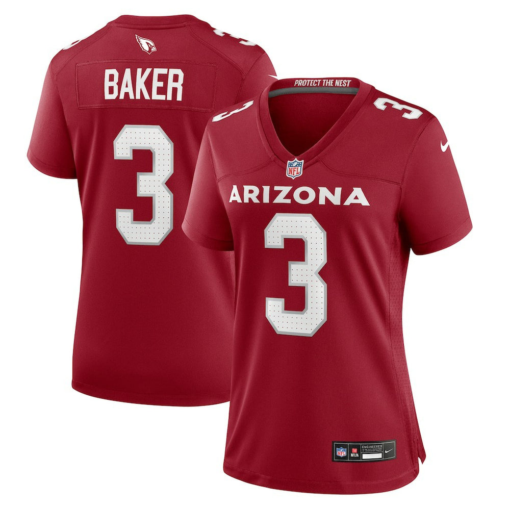 Arizona Cardinals Nike Budda Baker Women's Team Game Jersey