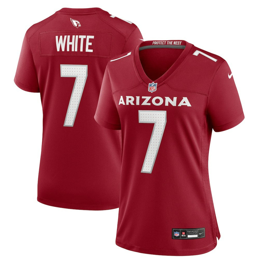 Arizona Cardinals Nike Kyzir White Women's Team Game Jersey