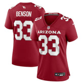 Arizona Cardinals Nike Trey Benson Women's Game Jersey