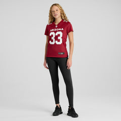Arizona Cardinals Nike Trey Benson Women's Game Jersey