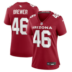 Arizona Cardinals Nike Aaron Brewer Women's Game Jersey