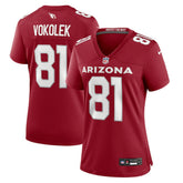 Arizona Cardinals Nike Travis Vokolek Women's Game Jersey