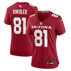 Arizona Cardinals Nike Travis Vokolek Women's Game Jersey