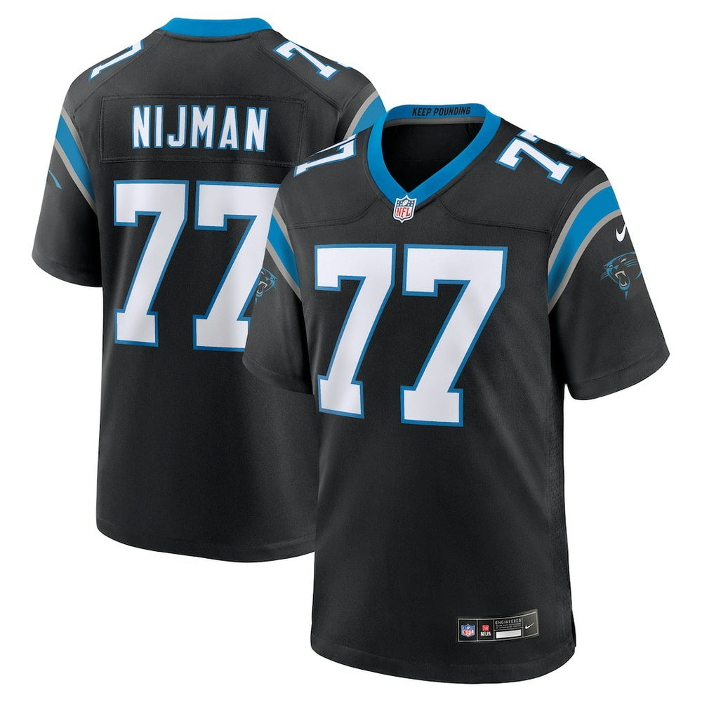 Carolina Panthers Nike Yosh Nijman Game Jersey
