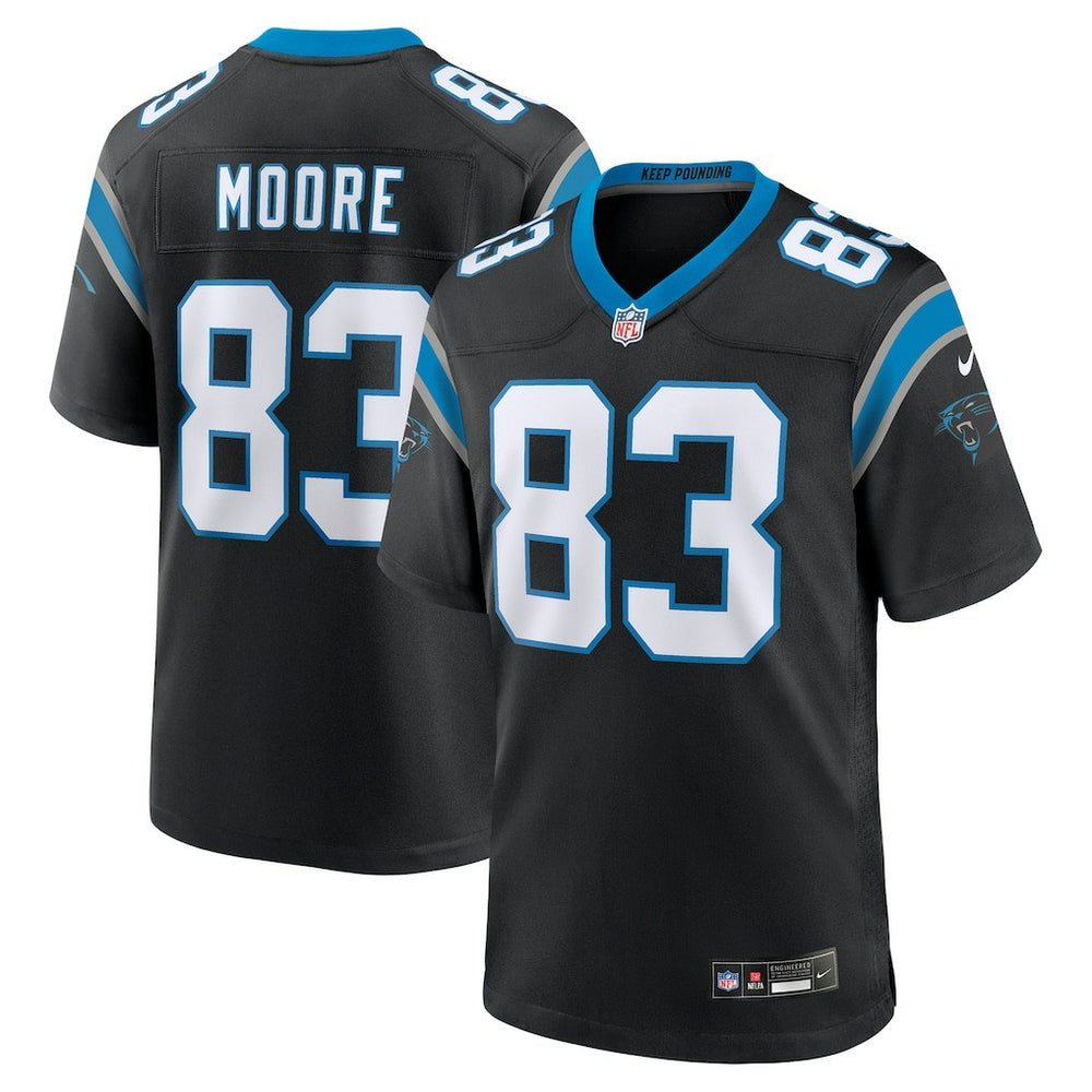 Carolina Panthers Nike David Moore Game Jersey