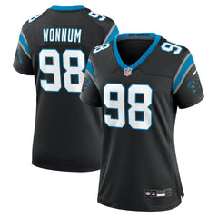 Carolina Panthers Nike D.J. Wonnum Women's Game Jersey