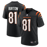 Cincinnati Bengals Nike Jermaine Burton Game Jersey