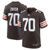 Cleveland Browns Nike Zak Zinter Team Game Jersey