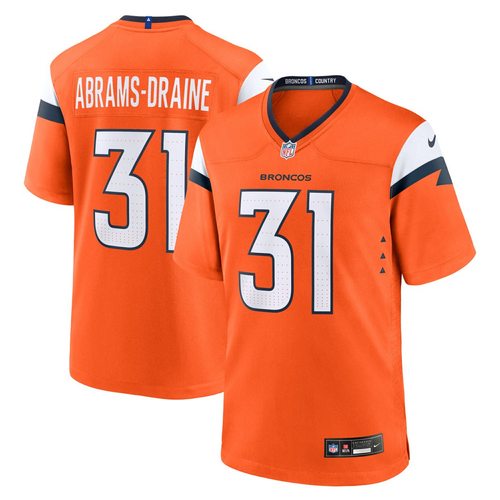 Denver Broncos Nike Kris Abrams-Draine Team Game Jersey