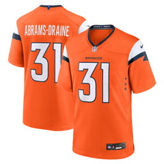 Denver Broncos Nike Kris Abrams-Draine Team Game Jersey