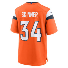 Denver Broncos Nike JL Skinner Team Game Jersey