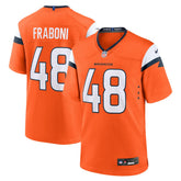 Denver Broncos Nike Mitchell Fraboni Team Game Jersey
