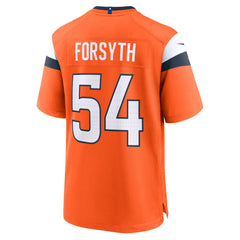 Denver Broncos Nike Alex Forsyth Team Game Jersey