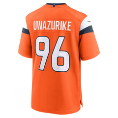 Denver Broncos Nike Eyioma Uwazurike Team Game Jersey