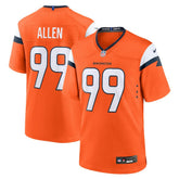 Denver Broncos Nike Zach Allen Team Game Jersey