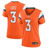 Denver Broncos Nike Wil Lutz Women's Team Game Jersey