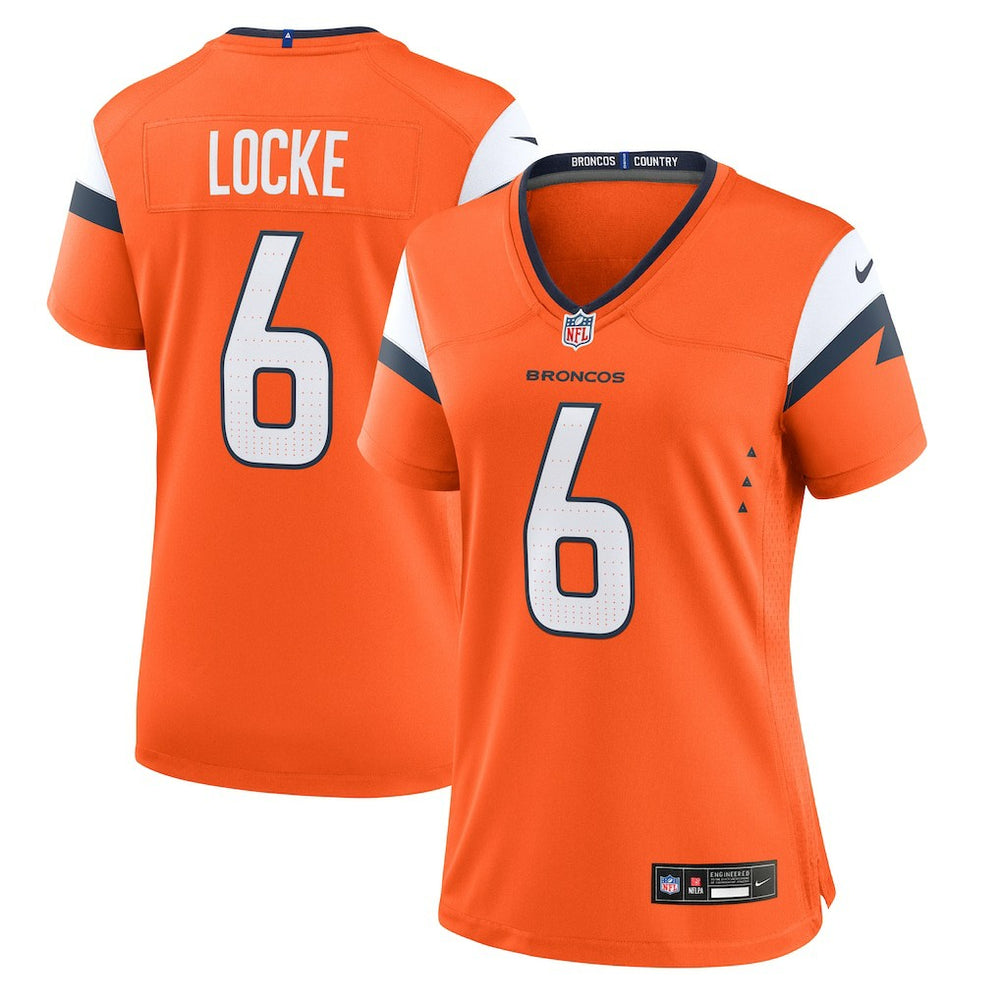Denver Broncos Nike P.J. Locke Women's Team Game Jersey