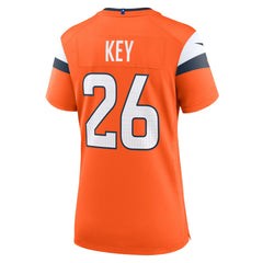 Denver Broncos Nike Devon Key Women's Team Game Jersey