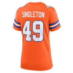 Denver Broncos Nike Alex Singleton Women's Alternate Game Jersey