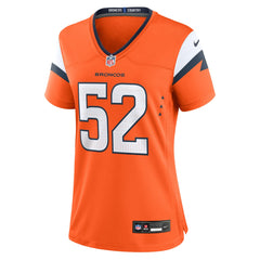 Denver Broncos Nike Jonah Elliss Women's Team Game Jersey