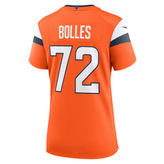 Denver Broncos Nike Garett Bolles Women's Team Game Jersey