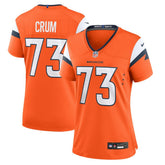 Denver Broncos Nike Frank Crum Women's Team Game Jersey