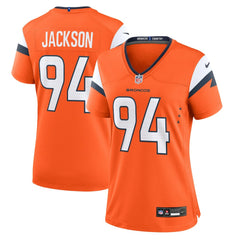 Denver Broncos Nike Jordan Jackson Women's Team Game Jersey