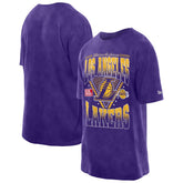Los Angeles Lakers Old School Sport Vintage Wash T-Shirt Discount