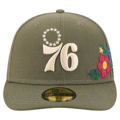 Philadelphia 76ers Tonal Florals 59FIFTY Fitted Hat New