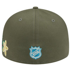 Chicago Blackhawks New Era Tonal Florals 59FIFTY Fitted Hat For Sale