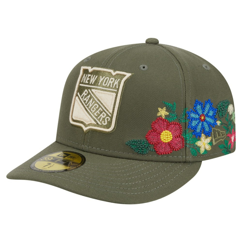 New York Rangers New Era Tonal Florals 59FIFTY Fitted Hat Sale