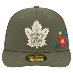 Toronto Maple Leafs New Era Tonal Florals 59FIFTY Fitted Hat Sale