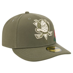 Anaheim Ducks New Era Tonal Florals 59FIFTY Fitted Hat Outlet