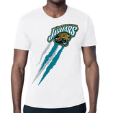 Jacksonville Jaguars Starter Retro Team Logo Color Scratch T-Shirt