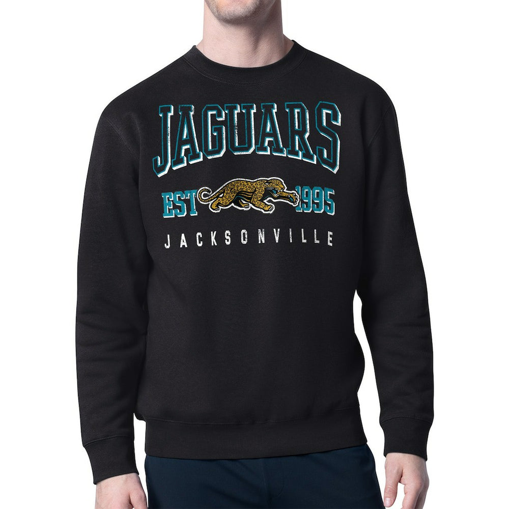 Jacksonville Jaguars Starter Retro Team Logo Pullover Sweatshirt