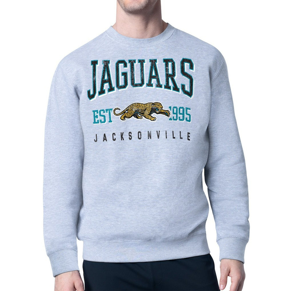 Jacksonville Jaguars Starter Retro Team Logo Pullover Sweatshirt