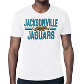 Jacksonville Jaguars Starter Mesh Look Retro Team Logo T-Shirt