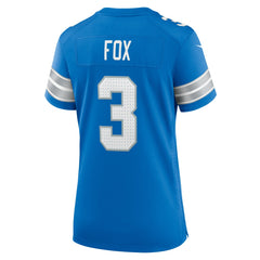 Detroit Lions Nike Jack Fox Women's Team Game Jersey