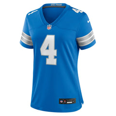 Detroit Lions Nike Emmanuel Moseley Women's Team Game Jersey