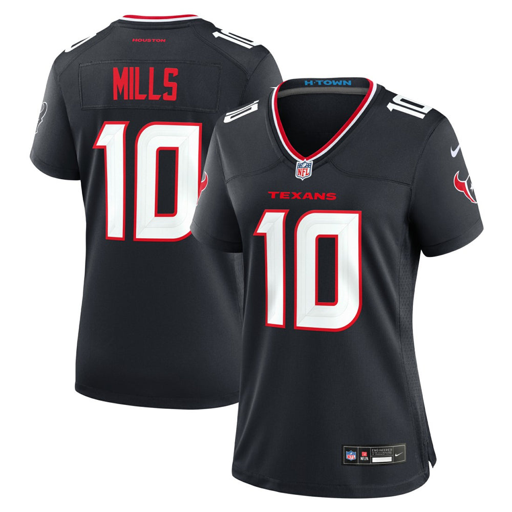 Houston Texans Nike Davis Mills Women's Team Game Jersey