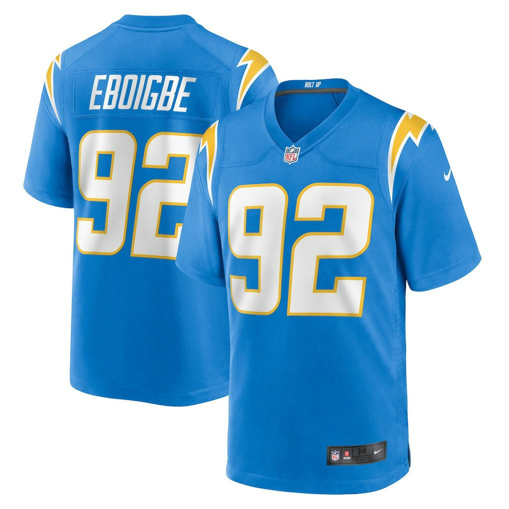 Los Angeles Chargers Nike Justin Eboigbe Team Game Jersey