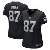 Michael Mayer Las Vegas Raiders Women's Game Jersey - Black