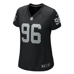 Las Vegas Raiders Nike Jonah Laulu Women's Game Jersey